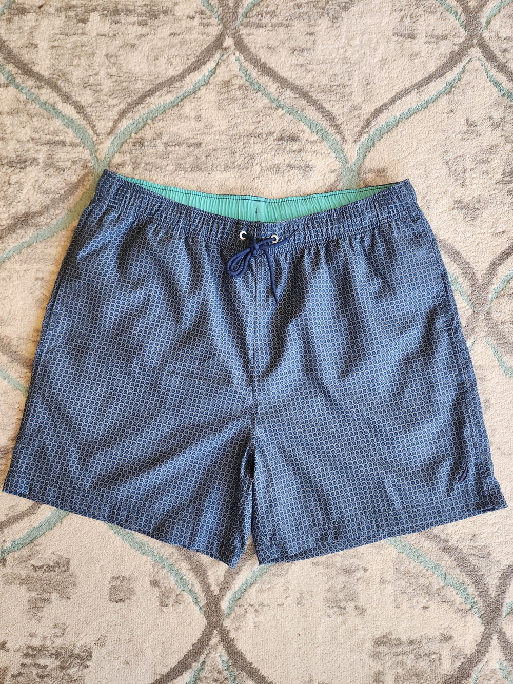 Nautica Men’s Swim Trunks — Size XL - Blue